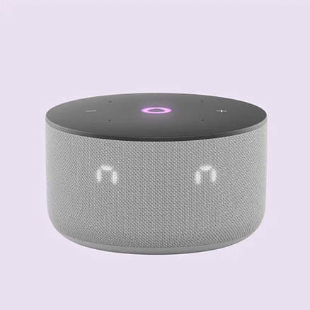 Умная колонка Яндекс Станция Мини 3 с часами (серый)