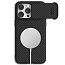 Чехол для iPhone 13, 14 гибридный Nillkin Synthetic Fiber S MagSafe черный