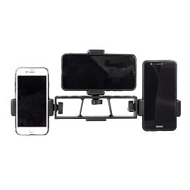 Держатель для прямой трансляции с трех телефонов