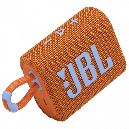 Портативная колонка JBL Go 3 с защитой от воды оранжевая 