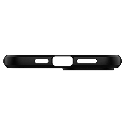 Чехол для iPhone 12 Pro Max гелевый Spigen Rugged Armor черный