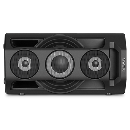 Портативная акустическая система Sven PS-680 с подсветкой, FM-радио, USB и поддержкой MicroSD карт черная