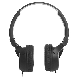 Наушники JBL Tune 450 накладные с микрофоном и плоским проводом складные черные