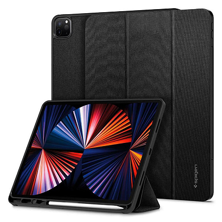 Чехол для iPad Pro 12.9 2021 книжка Spigen Urban Fit черный