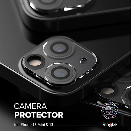 Защитное стекло на камеру для iPhone 13 mini Ringke Camera Protector прозрачное 2 шт.