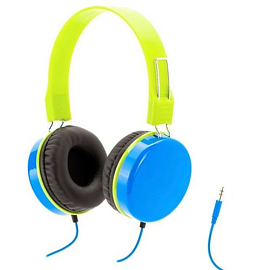Наушники для детей Griffin (США) Crayola MyPhones накладные сине-салатовые
