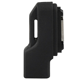 Переходник microUSB на магнитный разъем для Sony Xperia Z1, Z Ultra черный