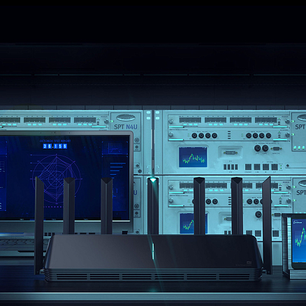 WI-FI маршрутизатор (роутер) 2.4/5 ГГц Xiaomi Mi AIoT Router AX3600 (DVB4251GL) черный