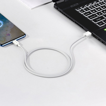 Кабель USB - MicroUSB для зарядки 2 м 2A Baseus Superior белый