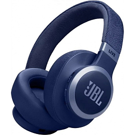 Наушники беспроводные Bluetooth JBL Live 770NC полноразмерные с активным шумоподавлением синие