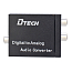 Аудио декодер SPDIF Toslink и Coaxial в 2RCA Dtech DT-6522