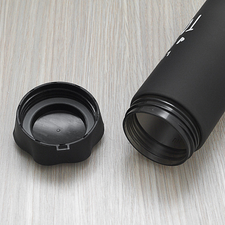 Бутылка для воды Emotions 400 мл черная