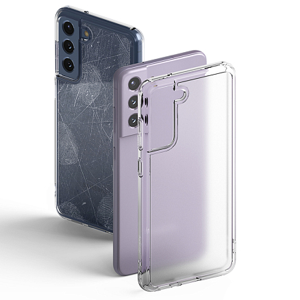 Чехол для Samsung Galaxy S21 FE гибридный Ringke Fusion прозрачный матовый