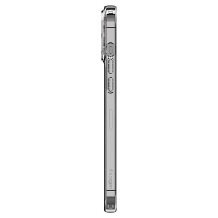 Чехол для iPhone 12 Pro Max гелевый ультратонкий Spigen Liquid Crystal прозрачный