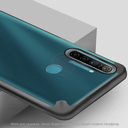 Чехол для Samsung Galaxy A20s гибридный Rzants Starshine черный