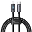 Кабель Type-C - Lightning для зарядки 1,2 м 3А 36W плетеный McDodo CA-5710 (быстрая зарядка PD) черный