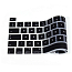 Накладка на клавиатуру защитная для Apple MacBook Pro 16 Touch Bar A2141 EU (русские буквы) черная