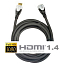 Кабель-удлинитель HDMI - HDMI (папа - мама) длина 2 м версия 1.4 3D