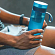 Бутылка для воды спортивная с фильтром Philips GoZero Fitness AWP2712 590 мл темно-синяя