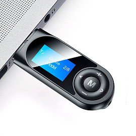 Bluetooth аудио адаптер (ресивер + трансмиттер) 3,5 мм в USB порт Comfast CF-T13 V5.0