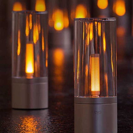 Светильник-ночник настольный беспроводной Xiaomi Yeelight Candela золотистый