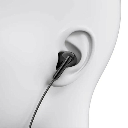 Наушники Xiaomi Earphone M2413E1 в разъем Type-C вакуумные с микрофоном черные