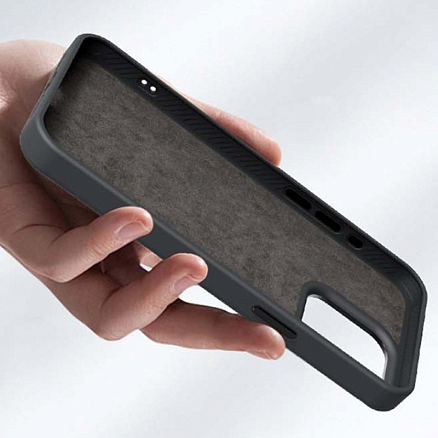 Чехол для iPhone 16 Pro Max гибридный DIY с NFC E-ink дисплеем черный