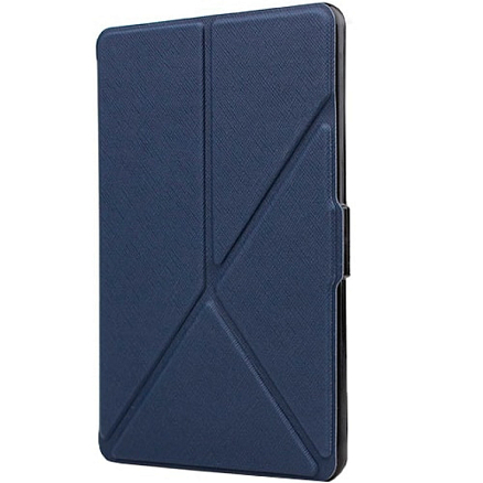 Чехол для Amazon Kindle 8 (2016) кожаный Nova-06 Origami синий