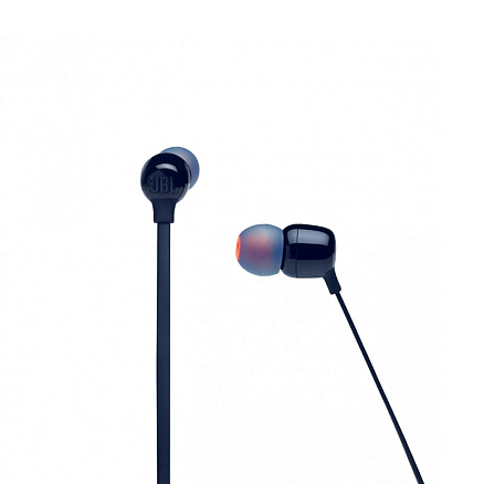 Наушники беспроводные Bluetooth JBL Tune 125BT вакуумные с микрофоном и пультом синие