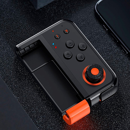 Джойстик (геймпад) беспроводной одноручный для телефона Baseus GAMO GA05 черный