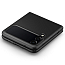 Чехол для Samsung Galaxy Z Flip 3 пластиковый ультратонкий Spigen Air Skin черный