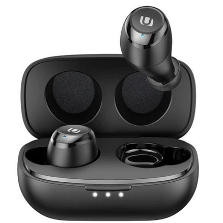 Наушники беспроводные Bluetooth Ugreen WS100 вакуумные с микрофоном и активным шумоподавлением черные