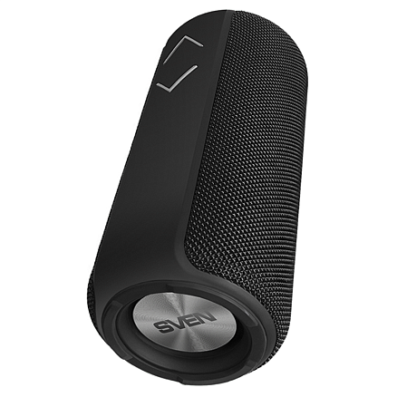 Портативная колонка Sven PS-275 с защитой от воды, подсветкой, FM-радио, USB и поддержкой MicroSD карт черная