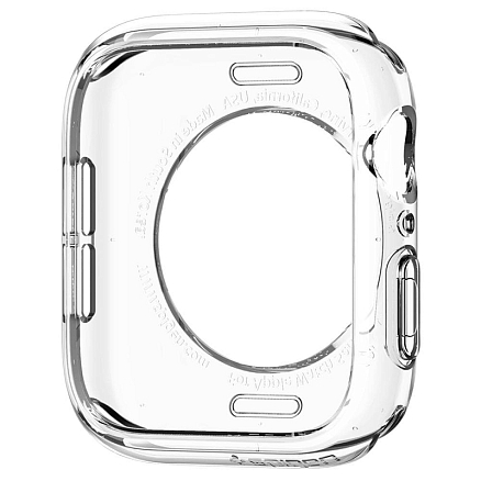 Чехол для Apple Watch 40 мм гелевый Spigen Liquid Crystal прозрачный