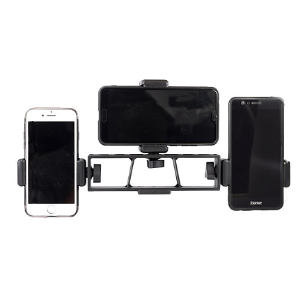 Держатель для прямой трансляции с трех телефонов