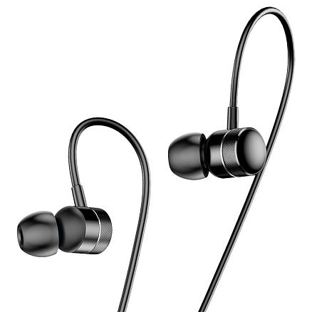 Наушники Baseus Encok H04 вакуумные с микрофоном и пультом черные