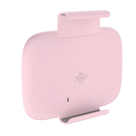 Зеркало для макияжа с подсветкой на козырек автомобиля Baseus Delicate Queen Touch-up розовое