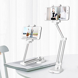 Подставка-держатель для телефона Nova NX-8 серебристая