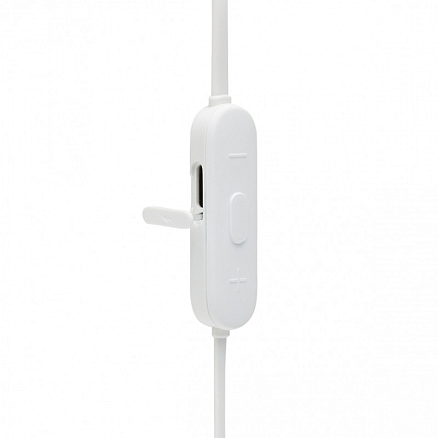 Наушники беспроводные Bluetooth JBL Tune 125BT вакуумные с микрофоном и пультом белые