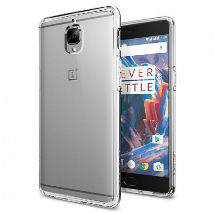 Чехол для OnePlus 3, 3T гибридный Spigen SGP Ultra Hybrid прозрачный