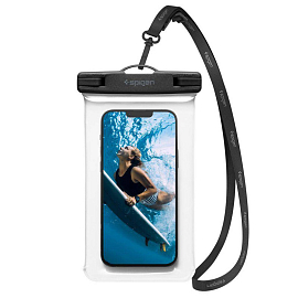 Водонепроницаемый чехол для телефона до 6,9 дюйма Spigen SGP A601 прозрачный