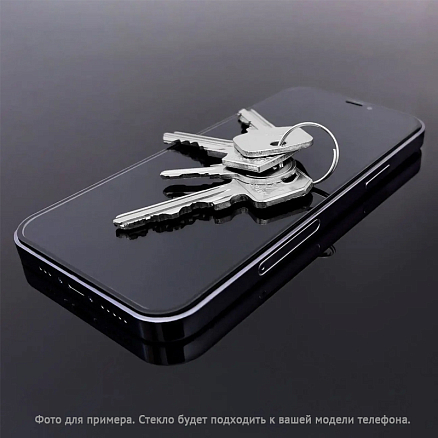 Защитное стекло для iPhone 14 Plus, 13 Pro Max на весь экран противоударное Wozinsky Full Glue черное