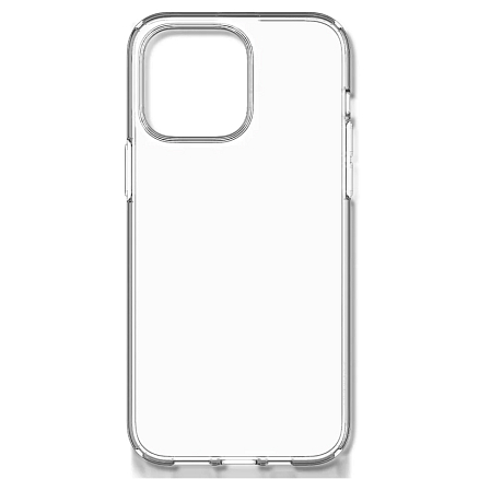 Чехол для iPhone 14 Pro Max гелевый ультратонкий Spigen Liquid Crystal прозрачный