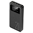 Внешний аккумулятор T106 с дисплеем 20000мАч (2 x USB, Type-C, microUSB) черный