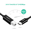 Кабель Type-C - USB B для подключения принтера или сканера 1 м Ugreen US241 черный