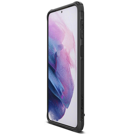 Чехол для Samsung Galaxy S21+ гибридный Ringke Fusion X черный