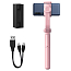 Монопод-стабилизатор со штативом Baseus Lovely Gimbal 1-осевой розовый