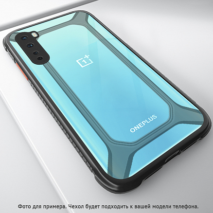 Чехол для Samsung Galaxy A51 гибридный Rzants Unicorn черный