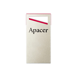 Флешка Apacer AH112 32GB USB 2.0 серебристо-красная