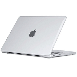 Чехол для Apple MacBook Pro 14 2021 A2442 пластиковый Tech-Protect SmartShell прозрачный